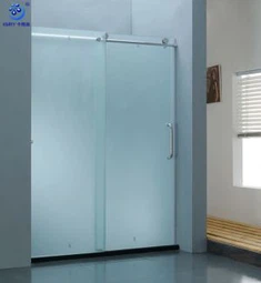 2 paneles puertas corredizas de vidrio esmerilado